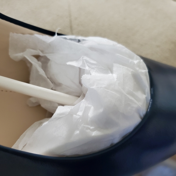 Cole Haan Quincy 45 mm pump 9.5 7.5 marine blue - Picture 6 of 10